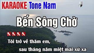 Bến Sông Chờ Karaoke Tông Nam | Karaoke Nhạc Sống Thanh Ngân