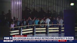 DC police salute fallen veteran officer