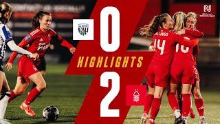 THREE POINTS ON THE ROAD!  | West Brom 0-2 Forest Women | Highlights