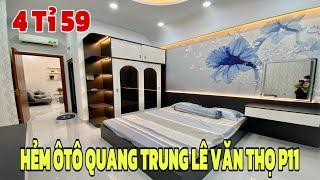 Bán nhà Gò Vấp Nở hậu tài lộc Quang Trung - Lê Văn Thọ phường 11 Gò Vấp Nhà đúc thật kiên cố