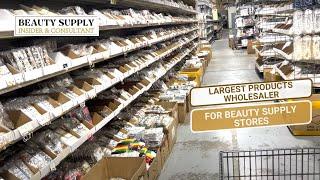 Where to buy Beauty Supply Store products/ Largest Store to buy Wholesale: walk along/ live shopping