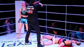 Women's MMA Fight - Did the referee make a mistake?