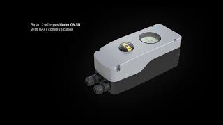 Smart positioner CMSH with HART communication