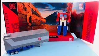 Transformers Studio Series 86 Commander Class OPTIMUS PRIME Video Review