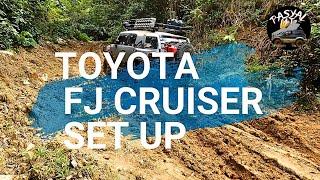 TOYOTA FJ CRUISER OFF-ROAD SET UP