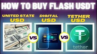 Flash USDT Binance | The Difference between USDT and Flash USD | Flash USDT Explained Hindi