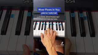 River Flows in You easy piano tutorial!