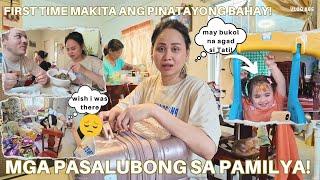 MAKIKITA NA NI MISTER ANG PINATAYONG BAHAY PARA SA PAMILYA! BINUKSAN LAHAT ANG MGA MALETA