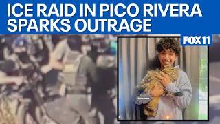 Pico Rivera ICE raid caught on video  | FOX 11 LA