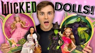 WICKED DOLLS! Unboxing, Review, HONEST Opinions! New by Mattel! Glinda, Elphaba, & Nessarose HAUL!