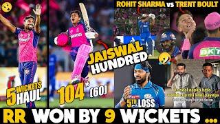 Yashasvi Jaiswal Hundred  Sandeep Sharma Took 5 Wickets  RR vs MI Highlights  InCrico