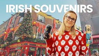 Irish souvenir & Christmas gift shopping in Dublin | with brunch, coffee & hot chocolate breaks