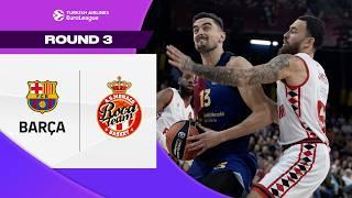 Third Quarter CRUCIAL for the WIN | FC Barcelona - AS Monaco | BASKETBALL HIGHLIGHTS R3 2024-25