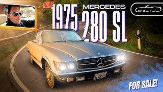 A MANUAL MERCEDES? Is This 280SL The RAREST R107 In The USA?