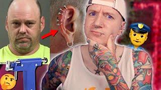 Dad ARRESTED For PIERCING SON'S EAR | Roly