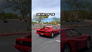 Why the Ferrari Testarossa was the Reddest car ever