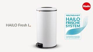 HAILO Fresh L - Hygiene-Mülleimer mit Plasmatechnologie / Hygienic waste bin with plasma technology