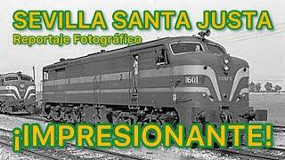 Reportaje LOCOMOTORAS Sevilla FERROCARRIL Español Renfe R09