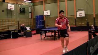 Mattias Översjö - Zhao Peng (2:a set), Mariedals IK - Eslövs AI