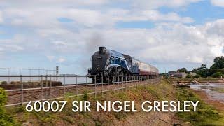 60007 Sir Nigel Gresley Slips & Shines with the English Riviera Express to Kingswear - 2024