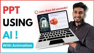 Create AI PowerPoint Presentations for FREE (Animated & No Watermark!)
