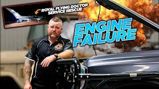 V6 Ranger Engine  FAILED! Plus a Royal Flying Doctor Rescue = A Story Like No Other!