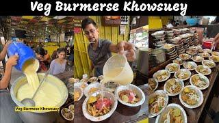 Veg Burmese khowsuey full making | OMG2 | Fun Food Explorer