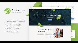 Avicenna | Alternative Medicine WordPress Theme | Themeforest Website Templates and Themes