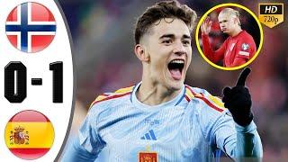 Norway vs Spain 0-1 Highlights & All Goals | EURO Qualifiers 2023 HD