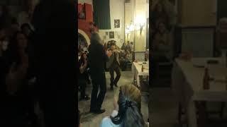 Javier Heredia bailando en Zambomba de Jerez 2013