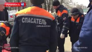 ЧП-САРАТОВ. СПАСАТЕЛИ ВЫЗВОЛИЛИ ТРАВМИРОВАНОГО ЛЫЖНИКА ИЗ КУМЫСНОЙ ПОЛЯНЫ