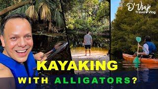 KAYAKING with ALLIGATORS? | Riverbend Park, Wild & Scenic Loxahatchee River | FLORIDA - Travel Vlog