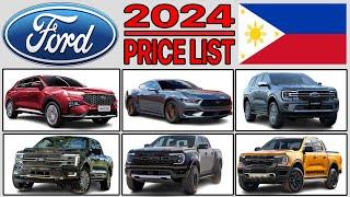 Ford Price List Philippines 2024