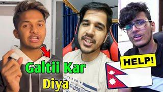 Lokesh Gamer did SHOCKING THING on Live! |NEPAL needs your HELP?! | Desi Gamer, Triggered Insaan