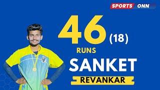 Sanket Revankar in Gramin Premier League , Belgaum