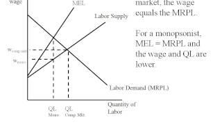 Econ - Monopsony Deadweight Loss