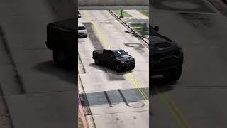 Police Officer ALMOST RAMMED by Ram TRX!!!