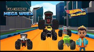 Hot Wheels Unlimited, Monster Truck Game -Lets Race, Endless Runner, Monster Truck Mayhem Gameplay