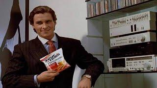 PATRICK BATEMAN SIGMA MALE CHOOSES THE BEST SNACK