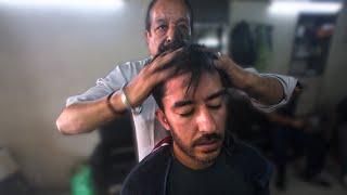 First Head Vibrating Massage in Amritsar by Friendly Uncle Barber ‍️