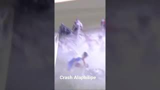 Julian Alaphilippe crashes at 2022 Stade Bianche