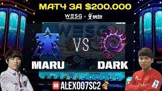 Матч за $200.000: Финал WESG по StarCraft II - Maru (Terran) vs Dark (Zerg)