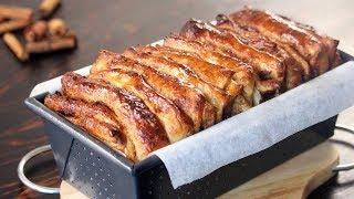 Pull Apart Cinnamon Bread Recipe | How Tasty Channel