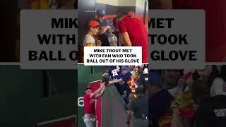 No hard feelings between Mike Trout and this Astros fan! #shorts