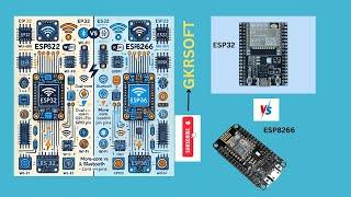 ESP32 | ESP8266 | ESP32 VS ESP8266 | ESP8266 Boards | ESP32 Boards| IOT