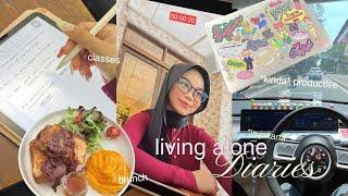 living alone diaries: binusian/college student in jkt ‍ | classes, brunch, shopping, etc.