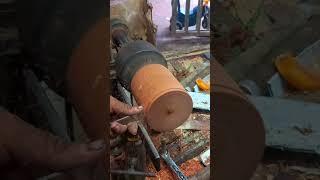 woodturning project creative pot  #woodturning #flowerpot  #woodwork