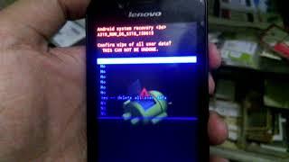 lenovo a319 Hard Reset