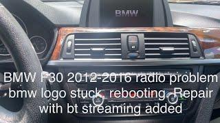 BMW F30 2012-2016 radio repair, common issue. 328i, 320i, 335i, 328d etc