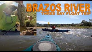 Brazos River 3 Day Fly Fishing Trip - October 2021   20 Mile Float